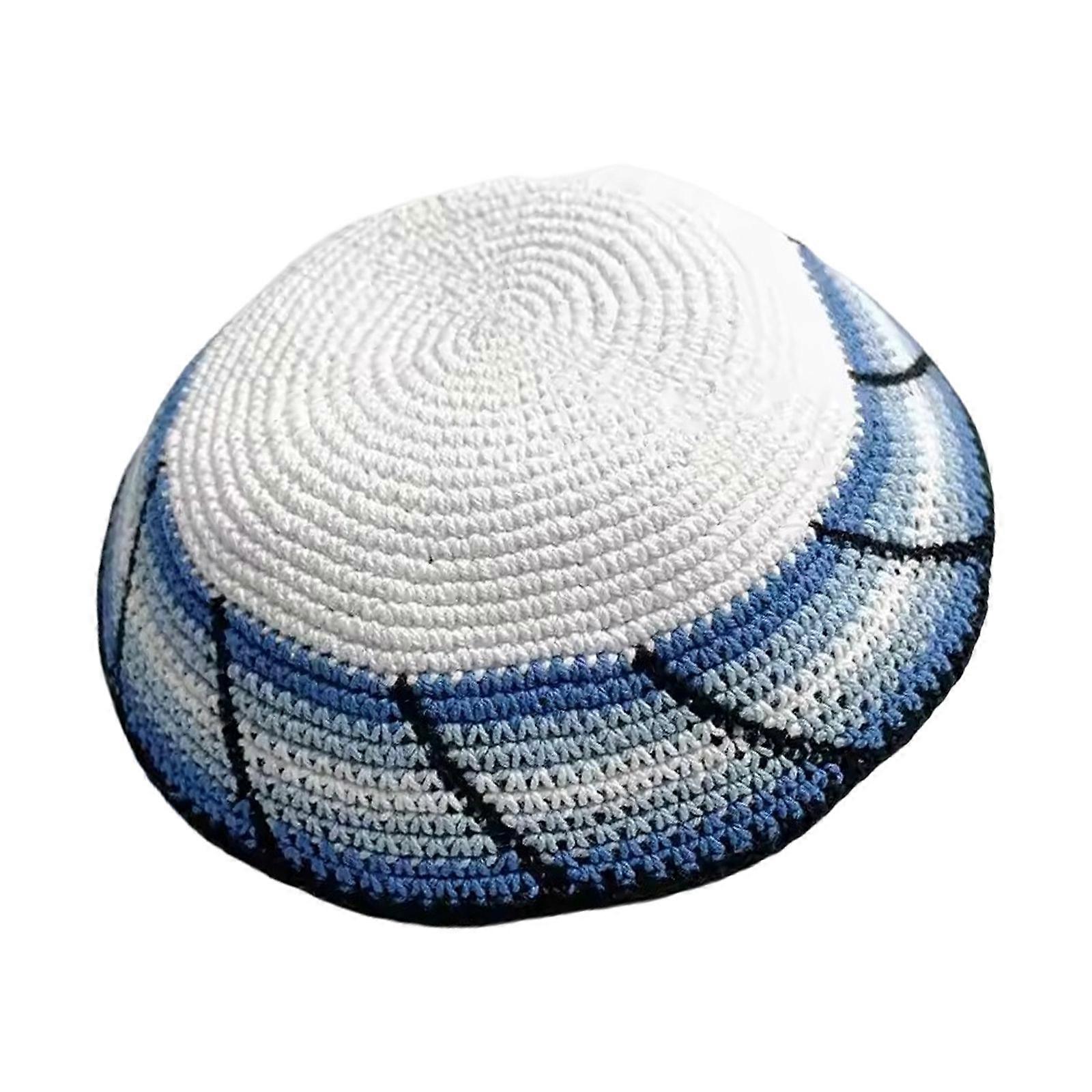 Chapeau de prière ethnique pour hommes musulmans, chapeau Kufi islamique au crochet, chapeau Namaz confortable, couvre-chef islamique traditionnel, costume 2