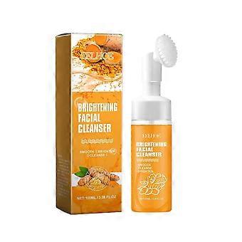 2Pcs Turmeric Facial Cleanser, Mild Pore Cleansing, Skin Refreshing & Anti-Acne