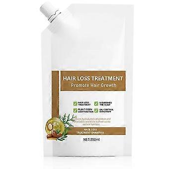 Anti Hair Loss Shampo, Anti-Hair Fall Promote Hair Growth Shampoo, Anti-Hair Loss Hair Treatment Shampoo Oil Control Anti-Dandruff Ginseng Shampoo,Nat