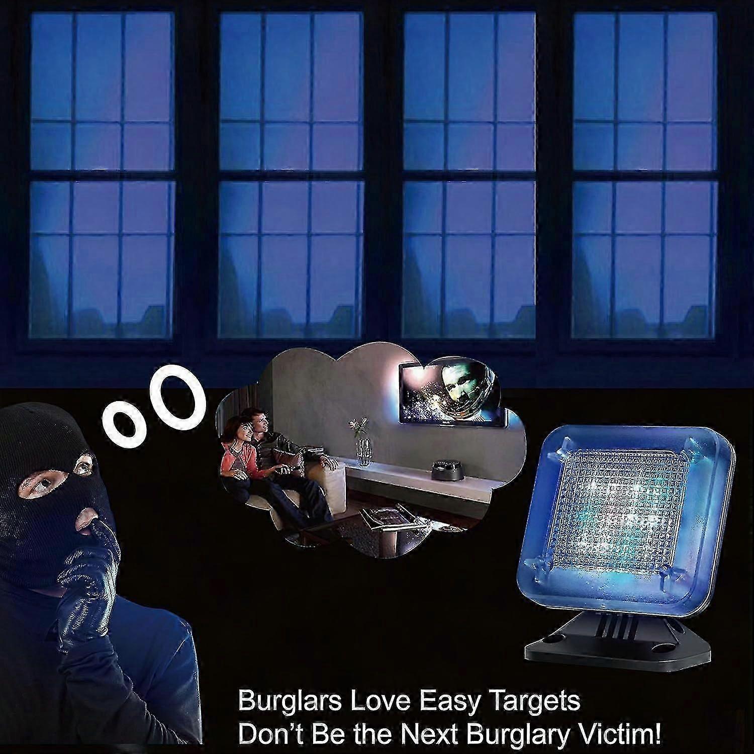 Fake TV-simulator med timer og sensor for forbedret hjemmesikkerhet