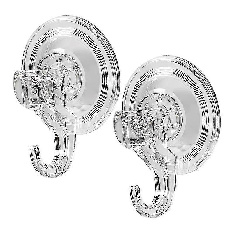 Clear Heavy-Duty Suction Cup Hooks