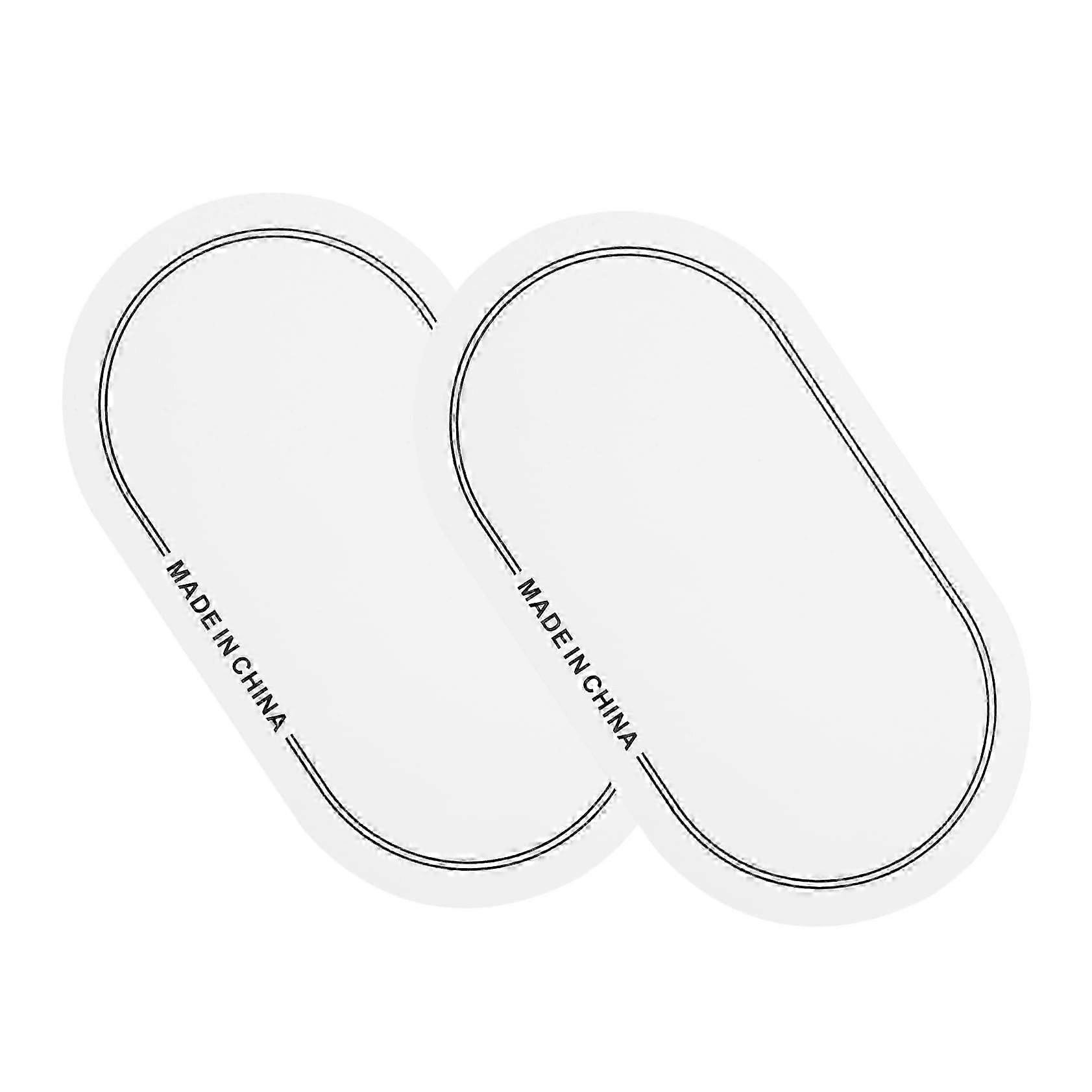 2pcs Bass Drum Pad Protector and Patch for Drumhead Use Protection and Practice