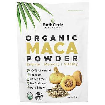 2 x Earth Circle Organics, Bio-Maca-Pulver, 454 g (16 oz).