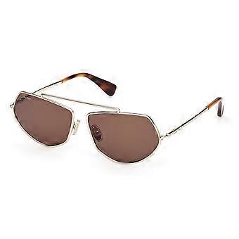 Max Mara MM0165 32E Full Rim  Women Pilot Sunglasses UV3 Original