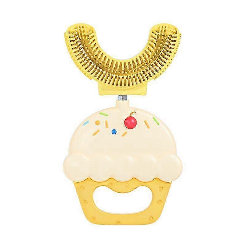 Soft Silicone U-Shaped Toothbrush Kids