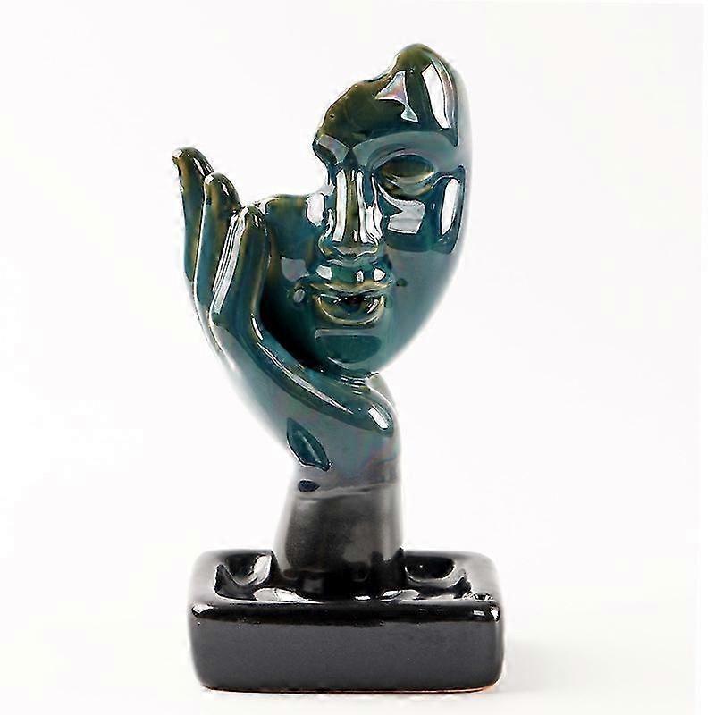 Ceramic Backflow Buddha Incense Holder