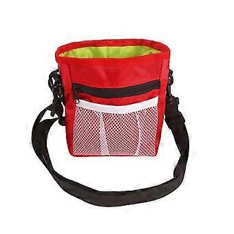 Bolsa de treinamento impermeável vermelha para animais de estimação - Bolsa para treinamento de cães - Bolsa para passear com cães - LOY