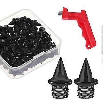 R9 60 Pieces Track Shoe Spikes Track and Field Running Spikes for Sports Adults Red szrh21