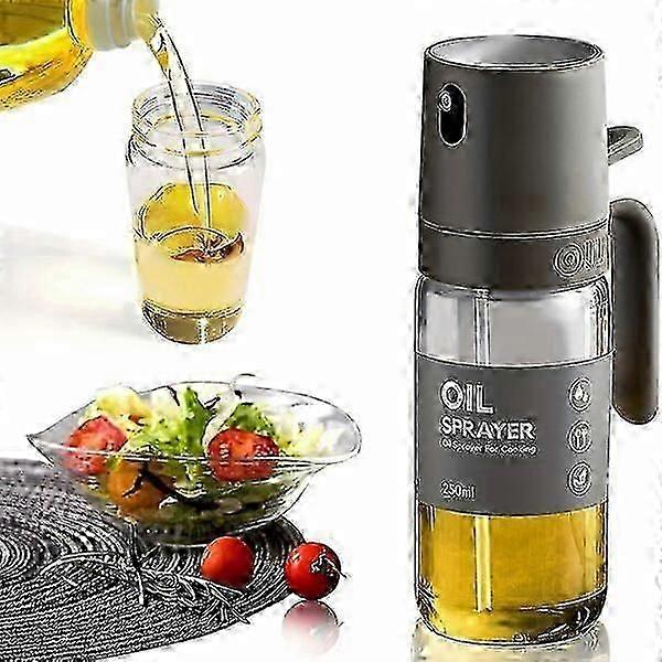 Oliesprøjte, 250 ml, glas og plastmateriale
