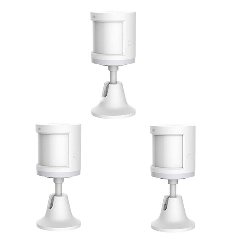Wireless Human Body Pir Sensor Smart Home Kit Work With Gateway App,[3 Pcs]