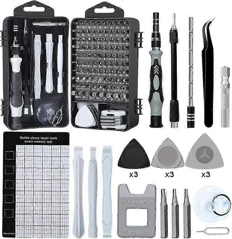 122 Piece Magnetic Tech Repair Toolkit