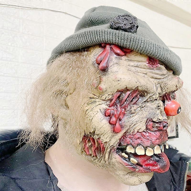 Gravekeeper Zombie Latex Mask
