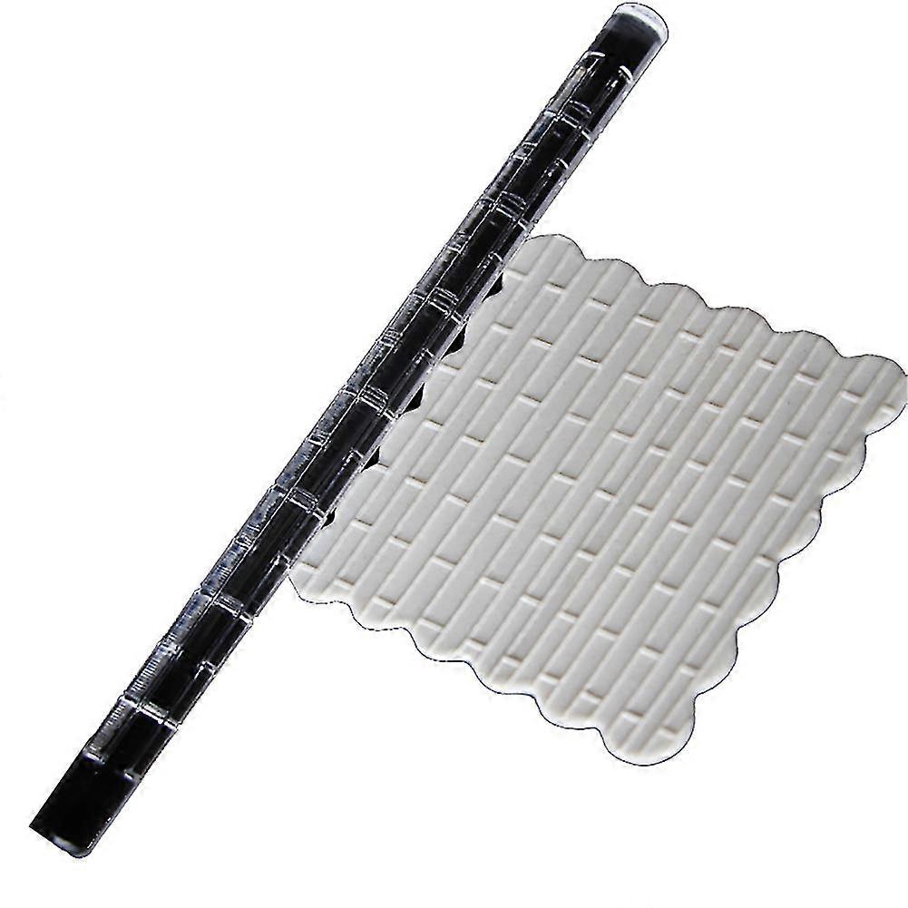 28-Pattern Acrylic Rolling Pin Compact