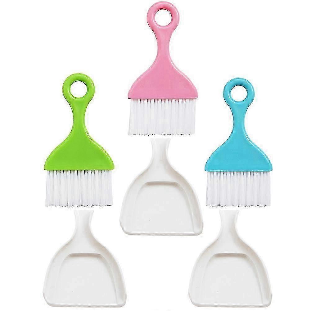 2026 Suitable Household Desktop Brush Dustpan Set compatible with Professional Multi-Function Cleaning 9Sets