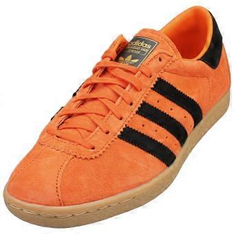 adidas Trinidad And Tobago Unisex Fashion Trainers in Orange Black