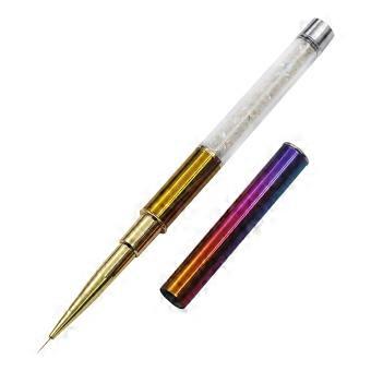 Manicure Brush 2Pcs Nail Art Brush for Nail Painting and Art