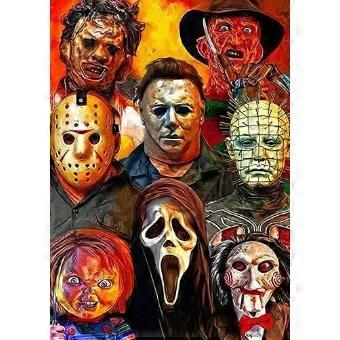 HORROR MOVIE VILLAINS BB3 Jigsaw Puzzle RNB037