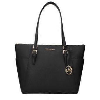 Michael Kors svart skinn skulderveske