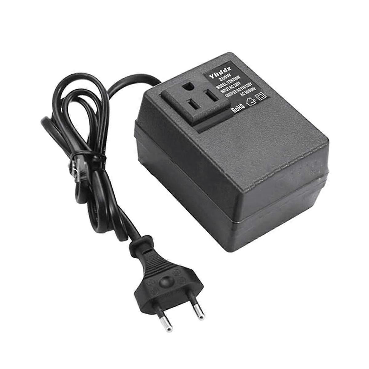 200W Voltage Converter Transformer - Step-Down Transformer EU Plug core