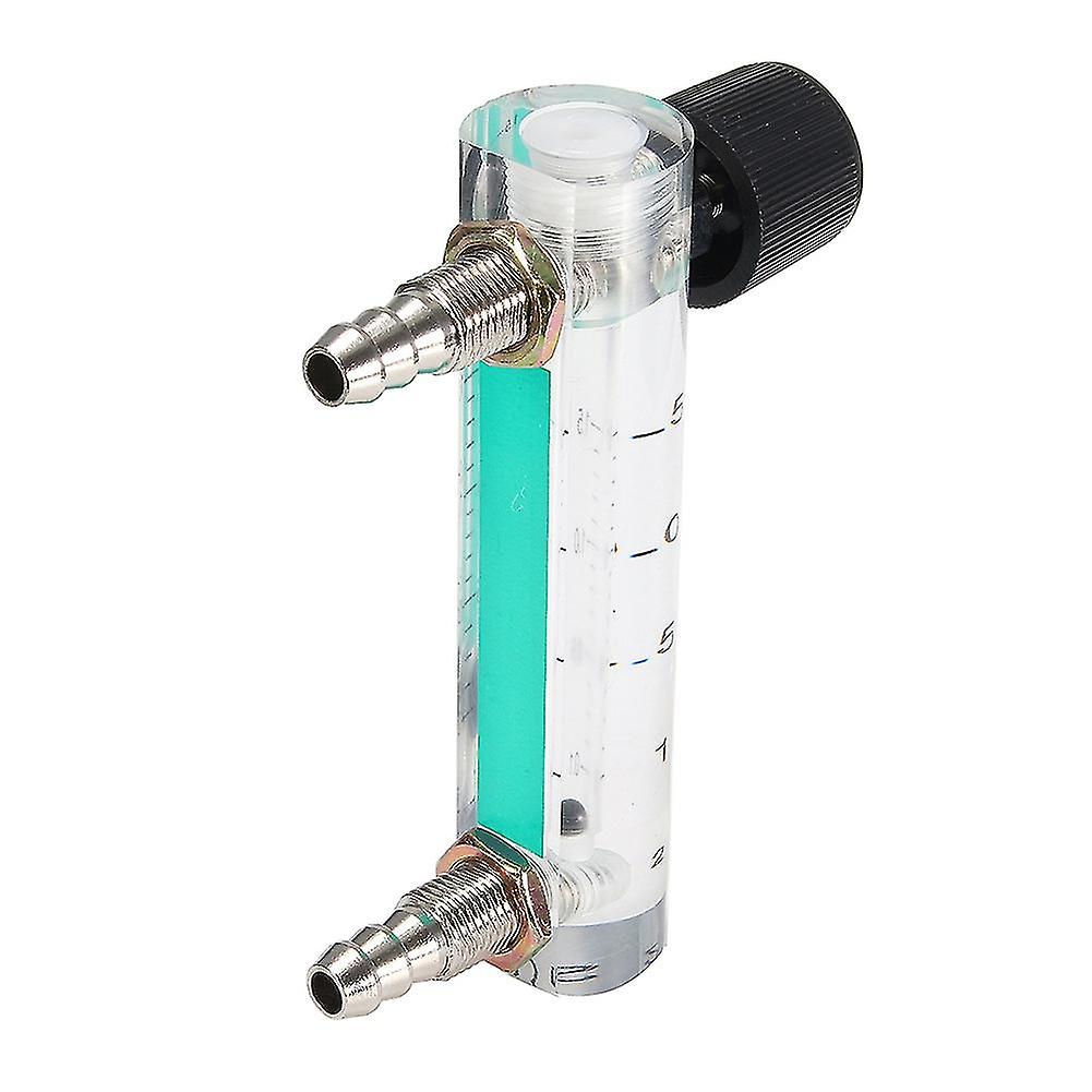 0-1.5lpm 1.5l Oxygen Air Gas Flowmeter Gauge Measuring Tool With Control Valve