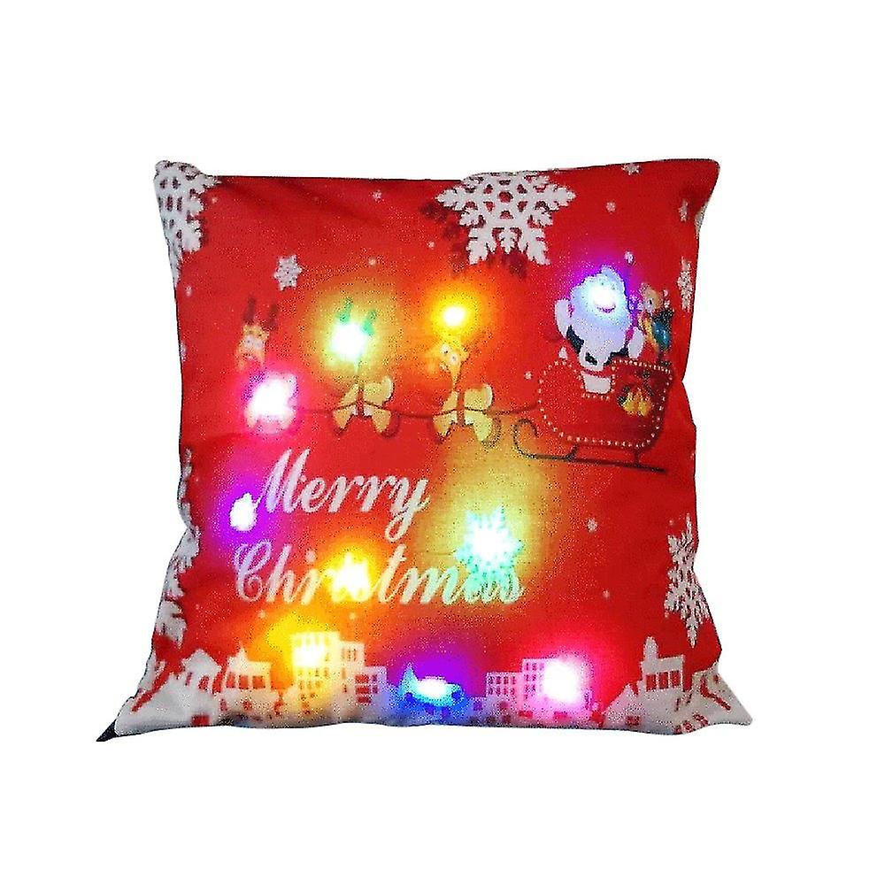 Theme Cushion Cover With Led