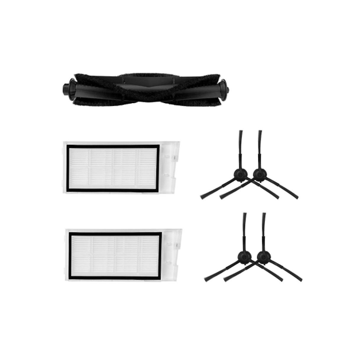 Main Brush Side Brush Hepa Filter Replacement Accessories for Xclea H30 / H40 / PLUS QYSDJ01 Robot