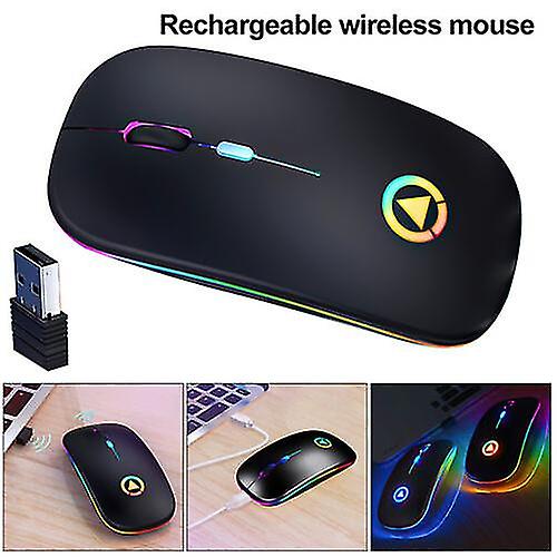 2.4ghz Led Wireless Games Mouse Cordless Optical Mice For Pc Laptop Computer