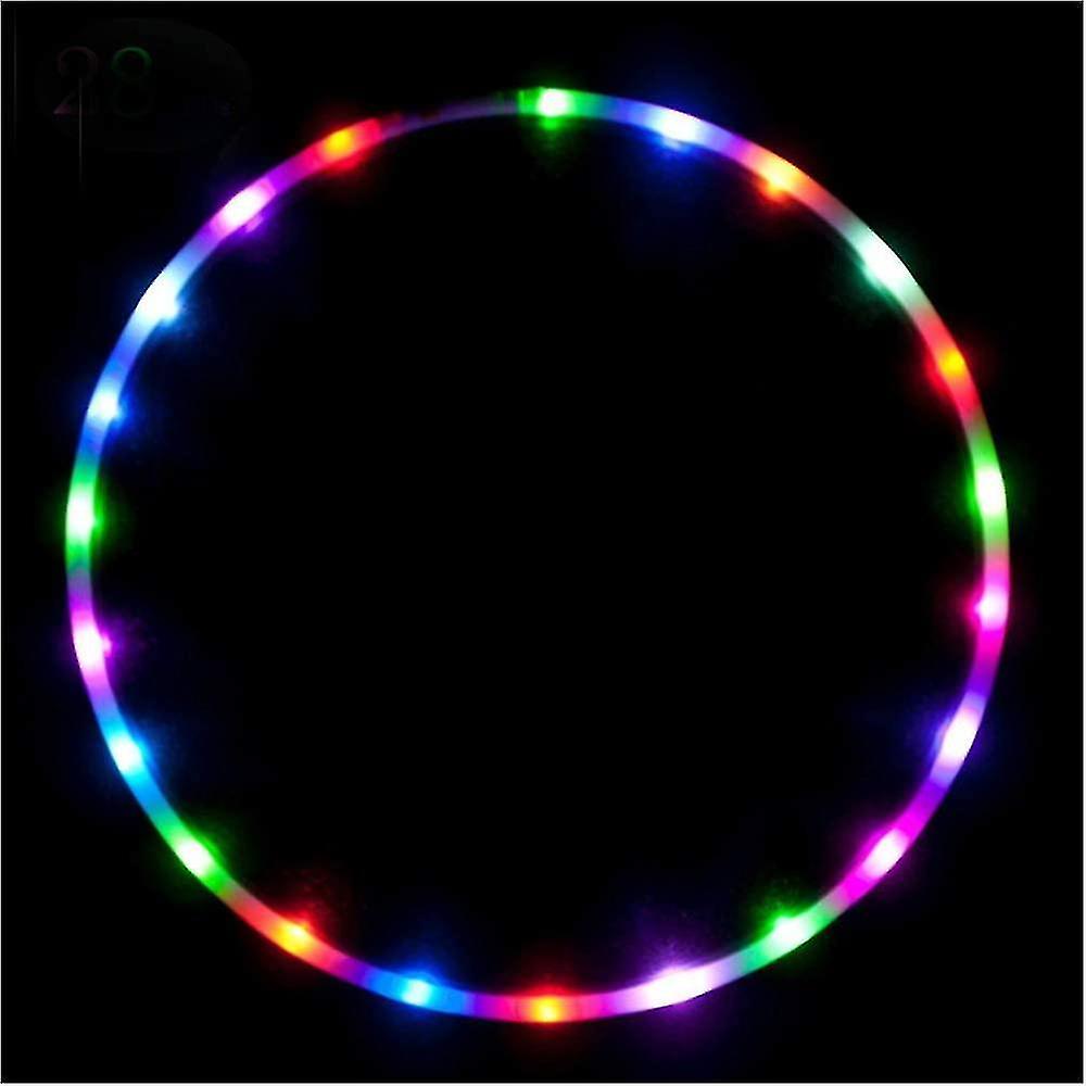 Led Hoop Colorful Strobing And Changing Hoop Light Up Led Dancing Hoops