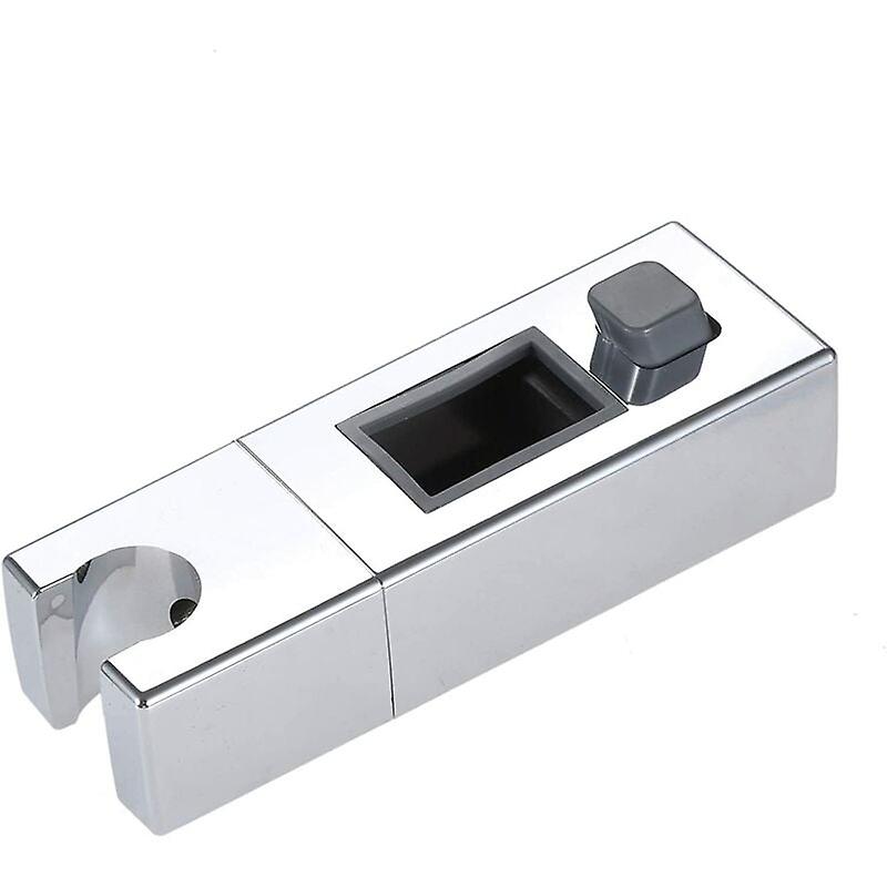 Bathroom Adjustable Rectangular Shower Head Sliding Holder