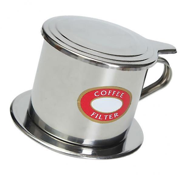 4xVietnamese Coffee Filter Screw Down Insert Single Serve 100ml/3.4oz Reusable