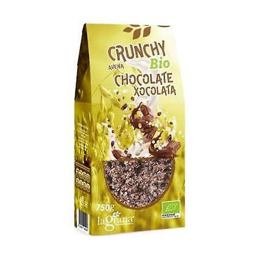Krunchy granola oats and organic chocolate 750 g