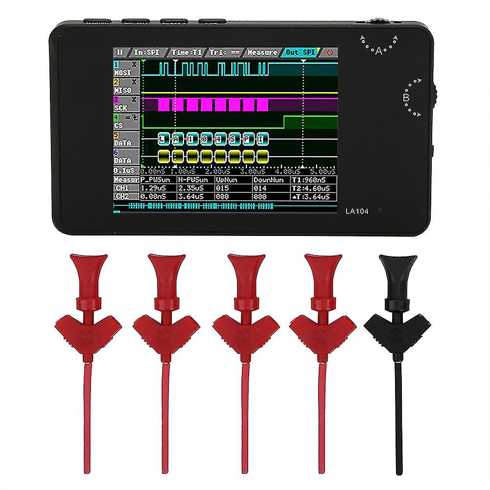 Portable Digital Logic Analyzer 2.8in Tft Lcd Display 4 Channels For Automotive Electronics