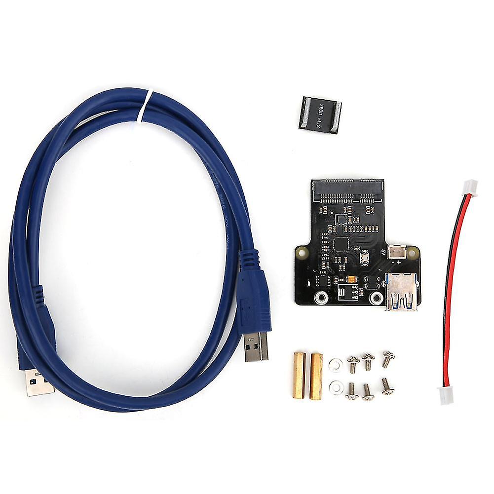 X850 Msata Ssd Hard Disk Expansion Board Supports 1tb For Raspberry Pi 3b