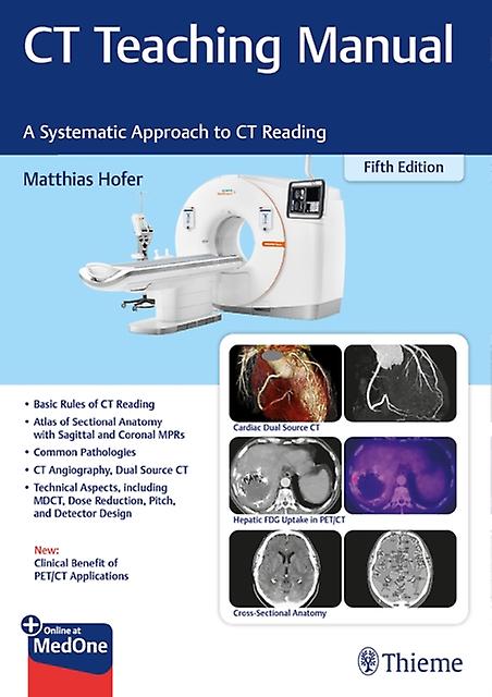 Ct Teaching Manual by Matthias Hofer Multiplecomponent retail product parts enclosed Book