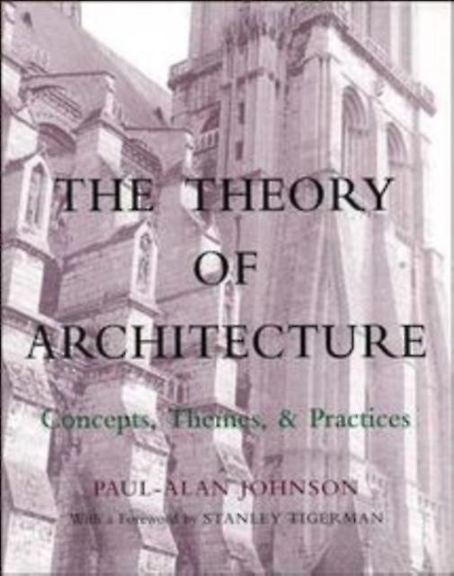 The Theory Of Architecture by Johnson Paperback Book