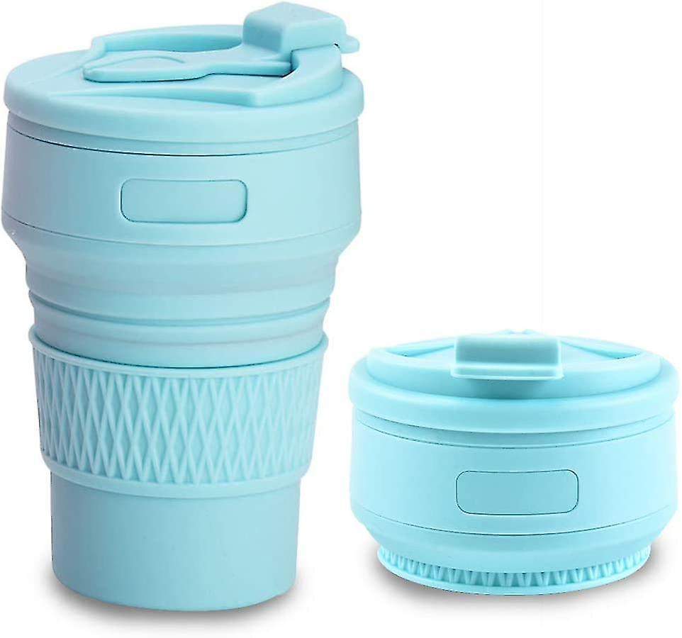 Silicone Folding Cup 350 Ml Portable Reusable Collapsible Ultra Thin Travel Gift