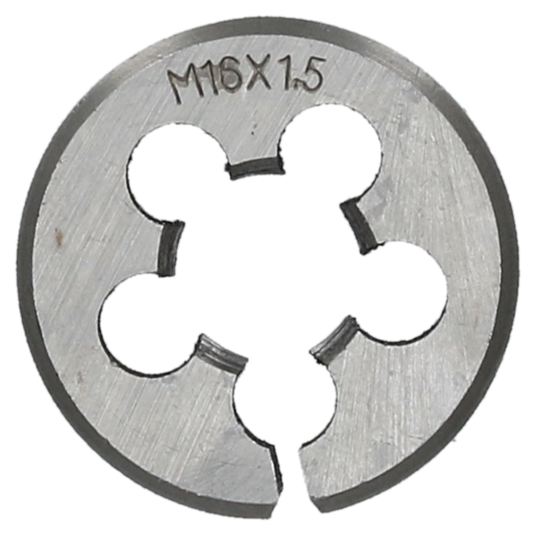M16 x 1.5mm Metric Die Nut, Tungsten Steel, Thread Cutter 1.5" (38mm) TD038