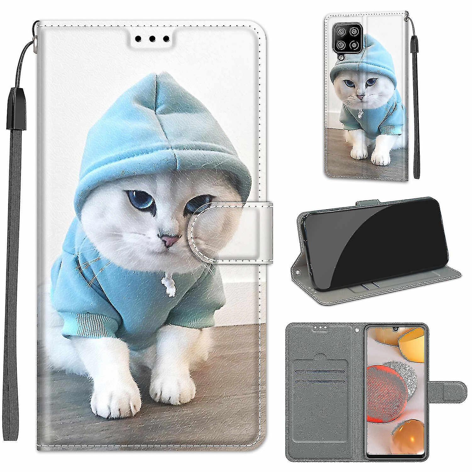 Compatible With Samsung Galaxy A42 5g Cat In A Hat Mobile Case