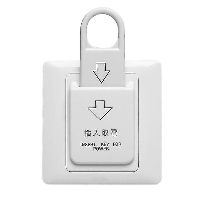 High Grade Hotel Magnetic Card Switch Energy Saving Switch Insert Key For Power