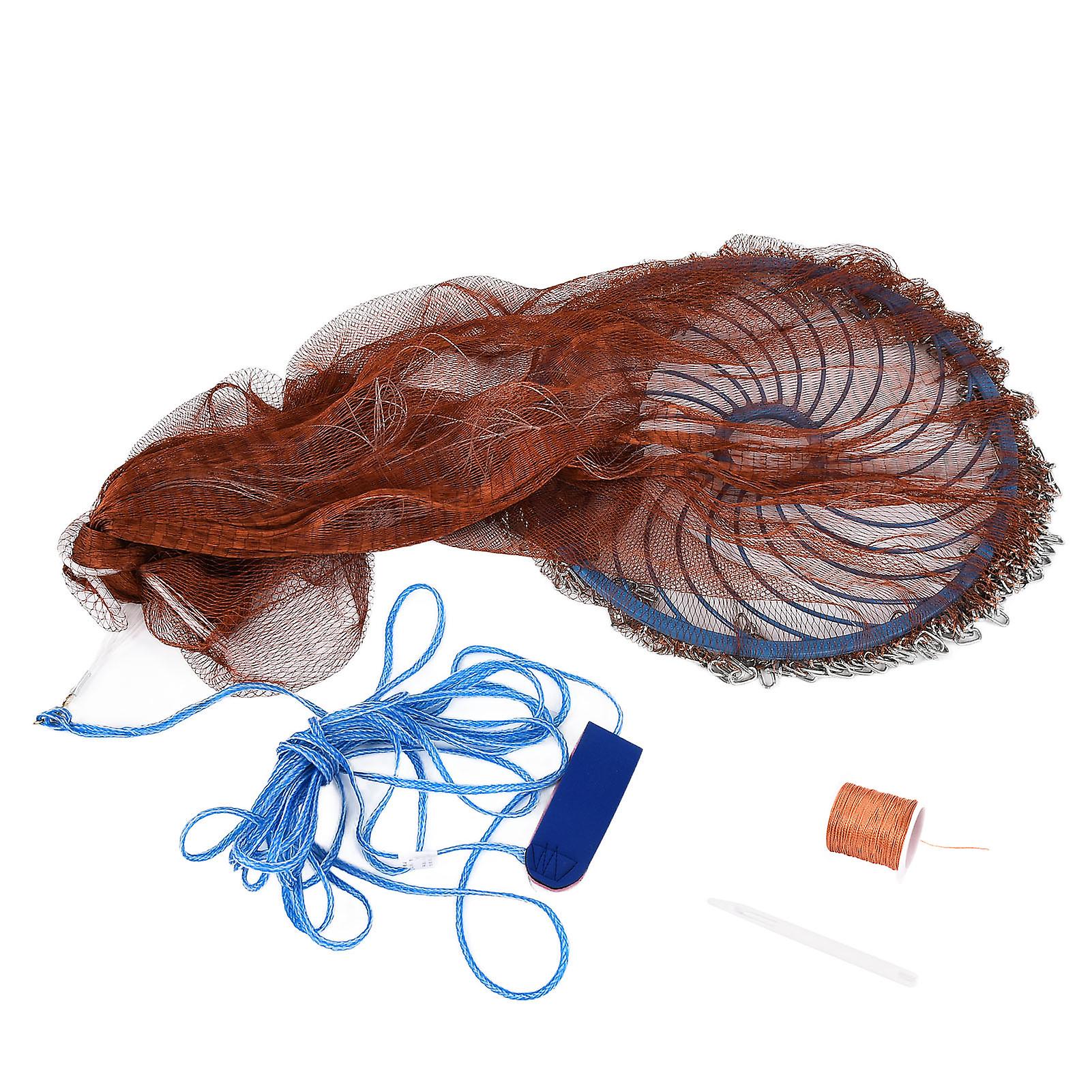 Fishing Casting Net High Strength Fishing Casting Net Fishing Tool with Flying Disc Fishing Tools Accessories