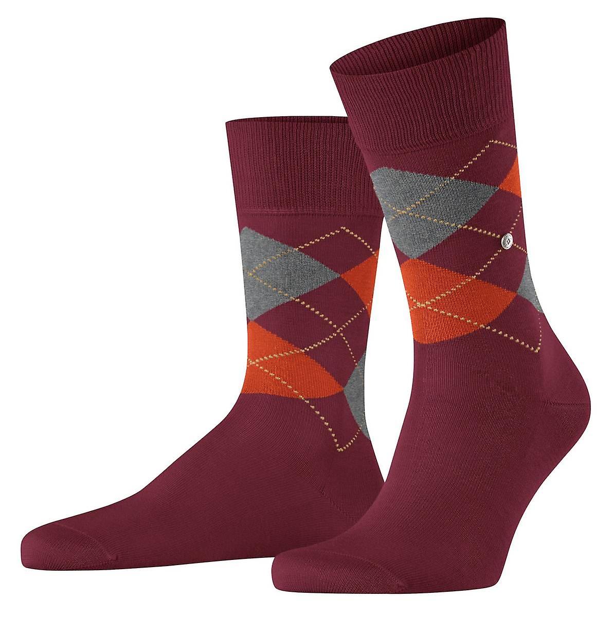 Burlington Manchester Socks - Wine Maroon