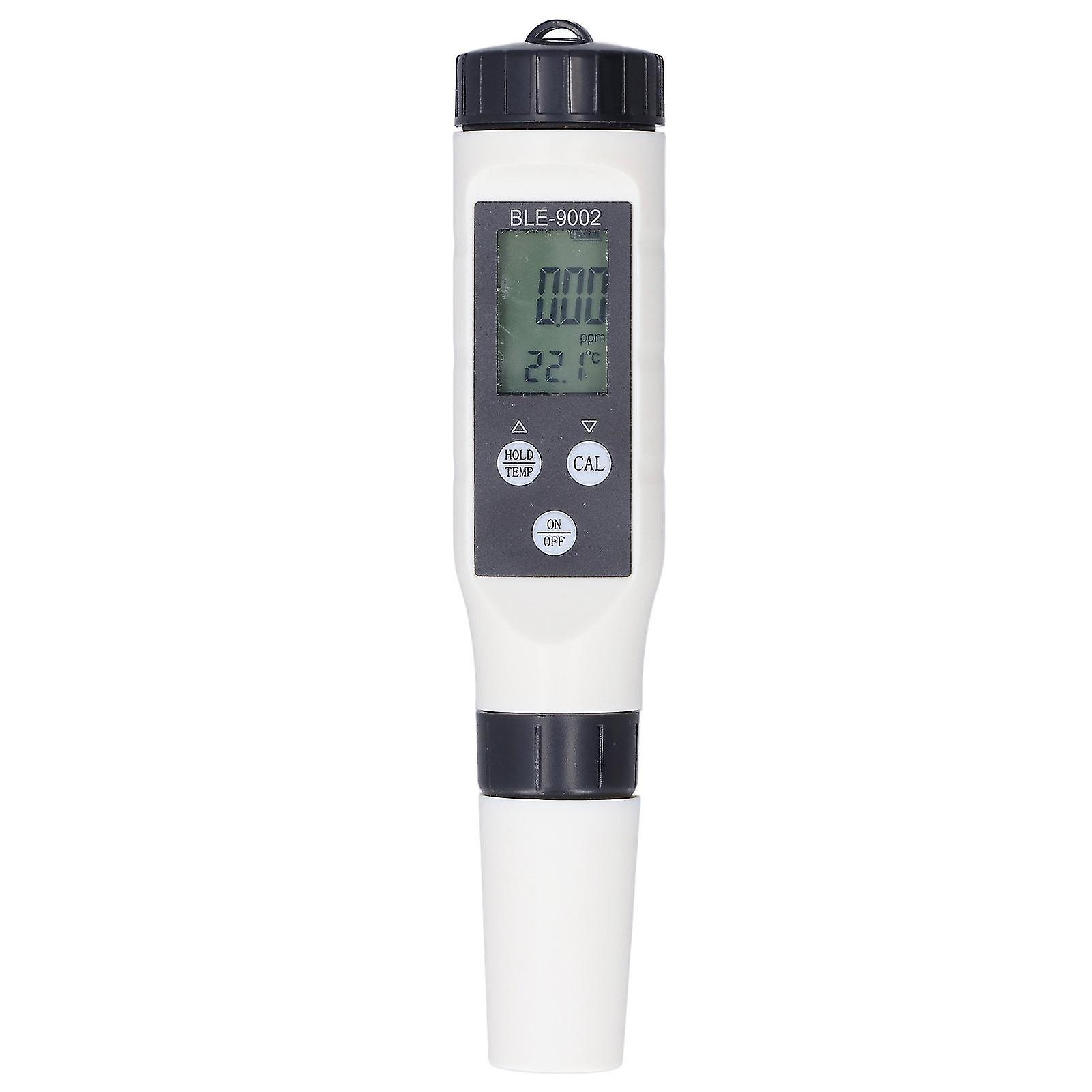 Precision Water Tester for Aquariums: ±0.5℃ Accuracy, Sensitive Probe & LCD Backlit Display with ATC