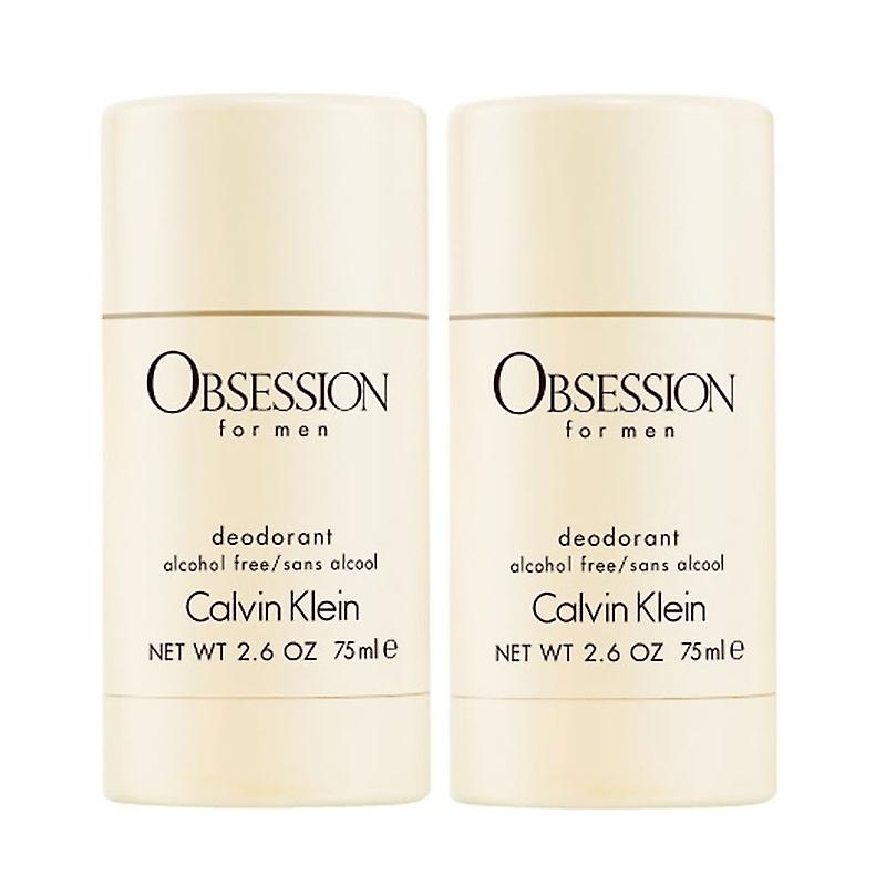 2-pack Calvin Klein ossessione per uomini Deostick 75ml