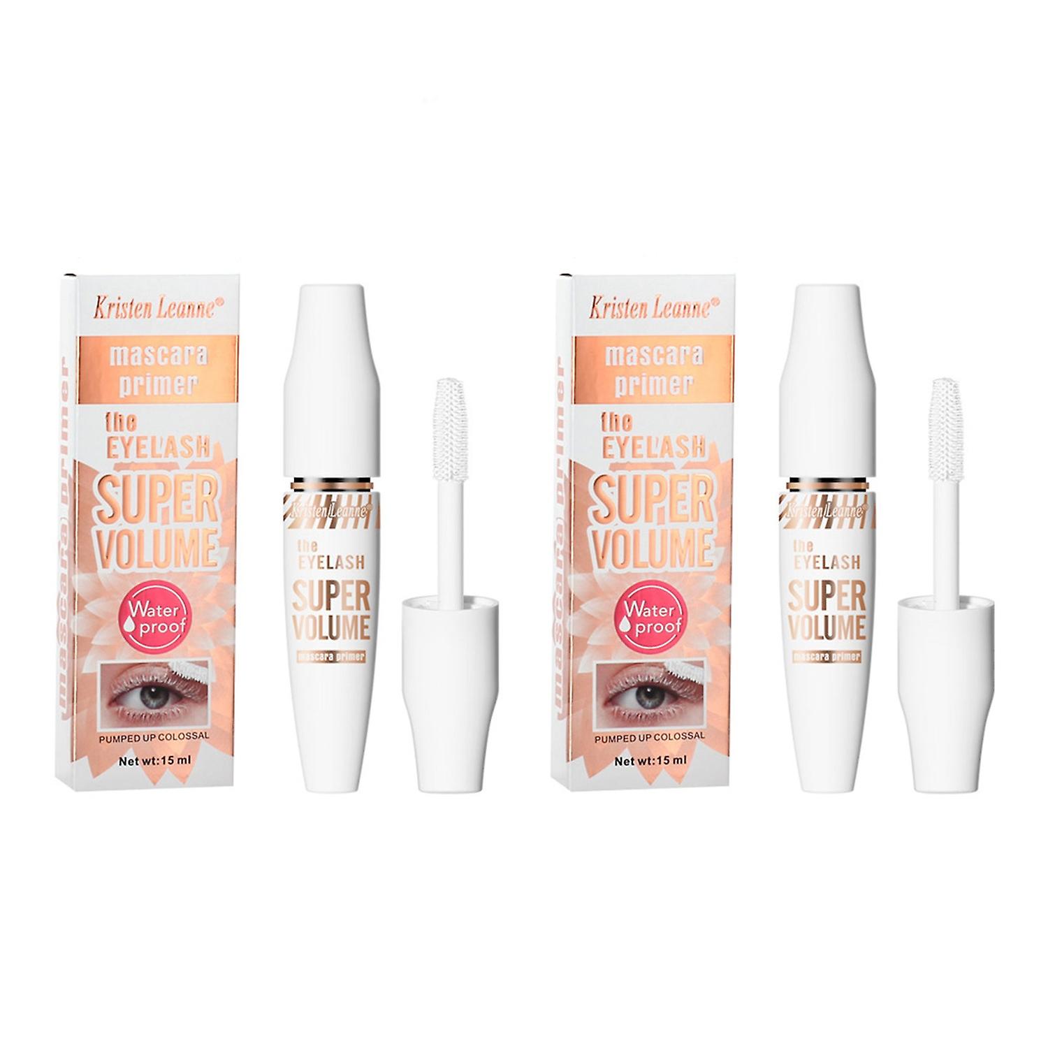 White Lash Primer &; Mascara για παχιές, ογκώδεις, χωρίς μουτζούρες βλεφαρίδες