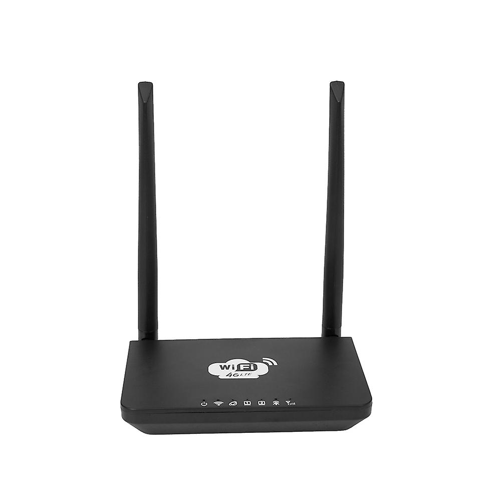 4G LTE WiFi Router 300Mbps Roteador sem fio de alta velocidade com slot para cartão SIM 2 antenas externas U Branco