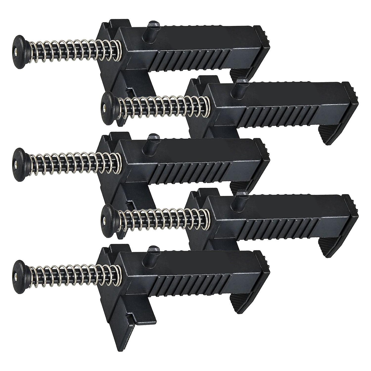2/5Pcs Bricklaying Pullers Spring-loaded Time-saving Sturdy Anti-slip Leveling Engineering Plastic S