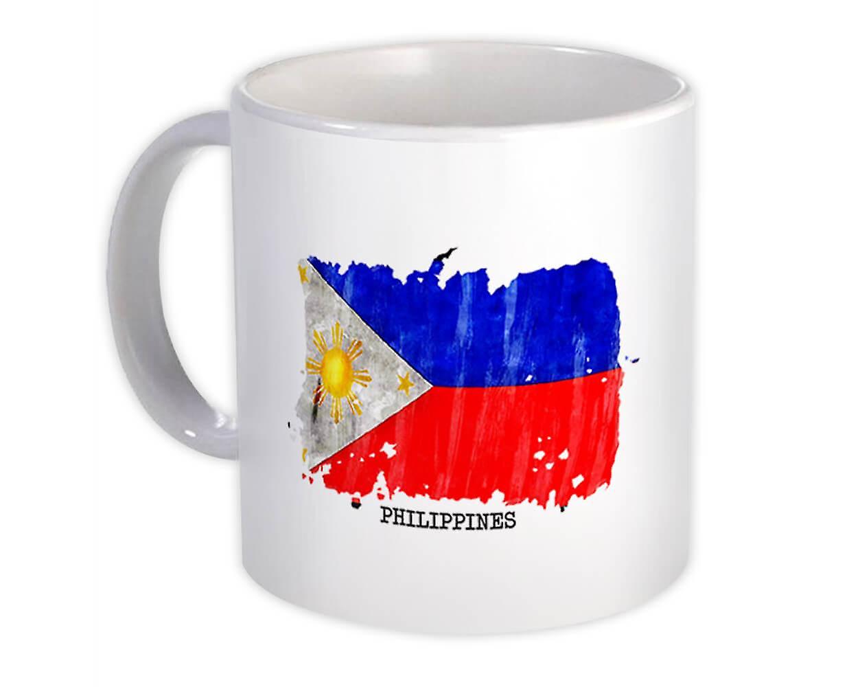 Geschenktasse: Philippinen Flagge Asien