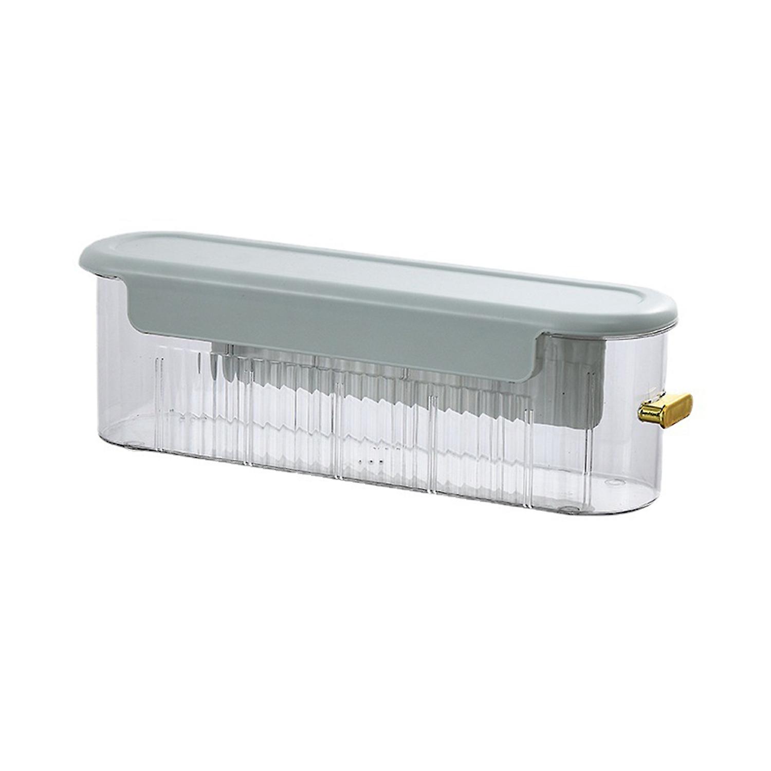 Storage Box Transparent Visible Classify Storing Dust-proof Drawer Type 6 Grids Underwear Case Close