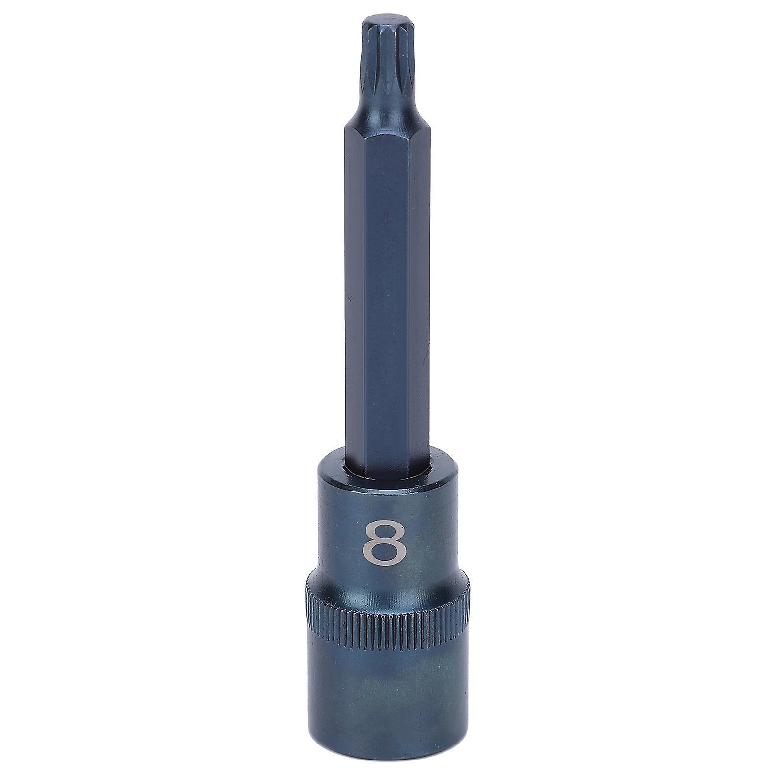 12-point S2 alloy steel socket bit suitable for pneumatic and electric tools, rust-proof