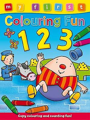 My First Colouring Fun 123 Paperback Book